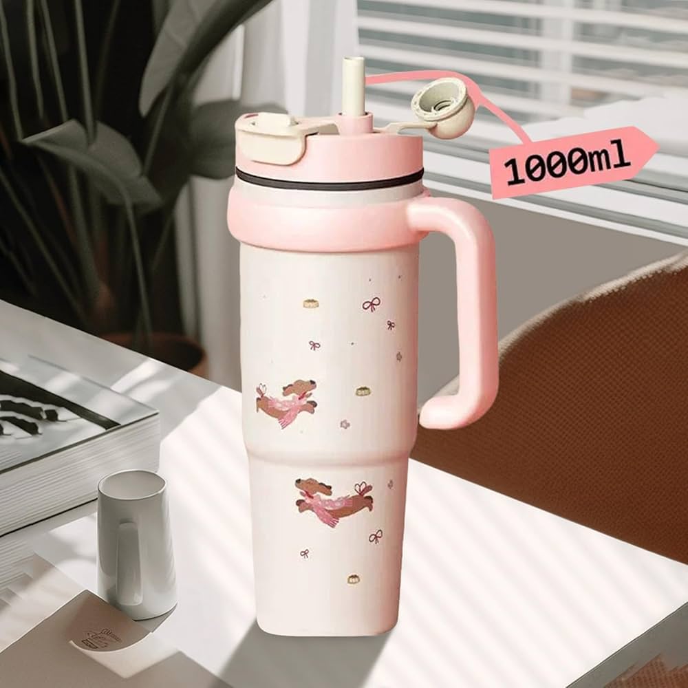 Bing Ba Cups 1000 ml Luxury Thermos Cup – Stainless Steel Sipper