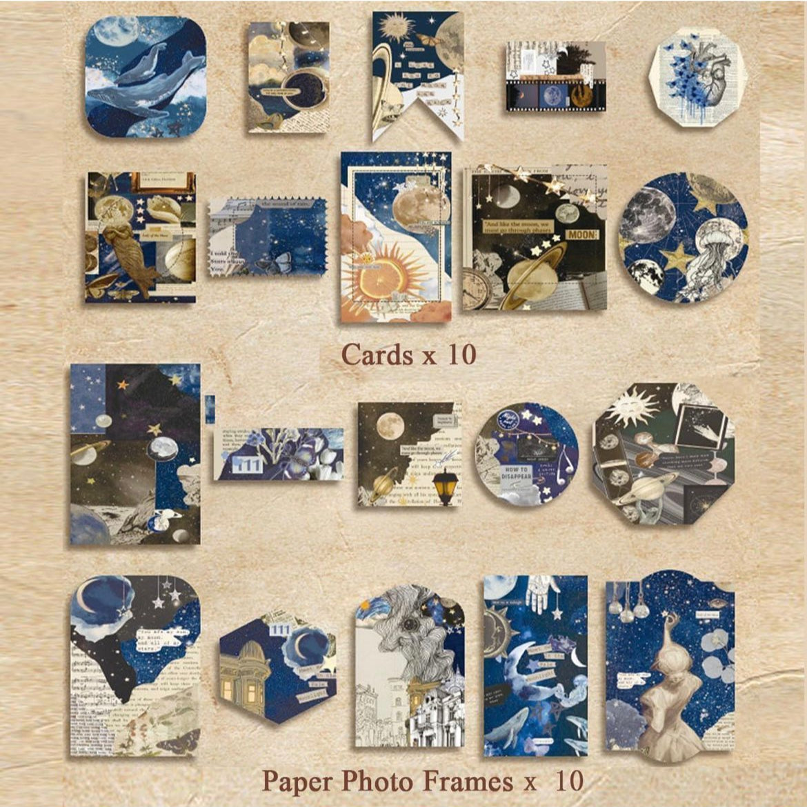 Butterfly Garden Scrapbooking Kit full set with cards and paper photo frames