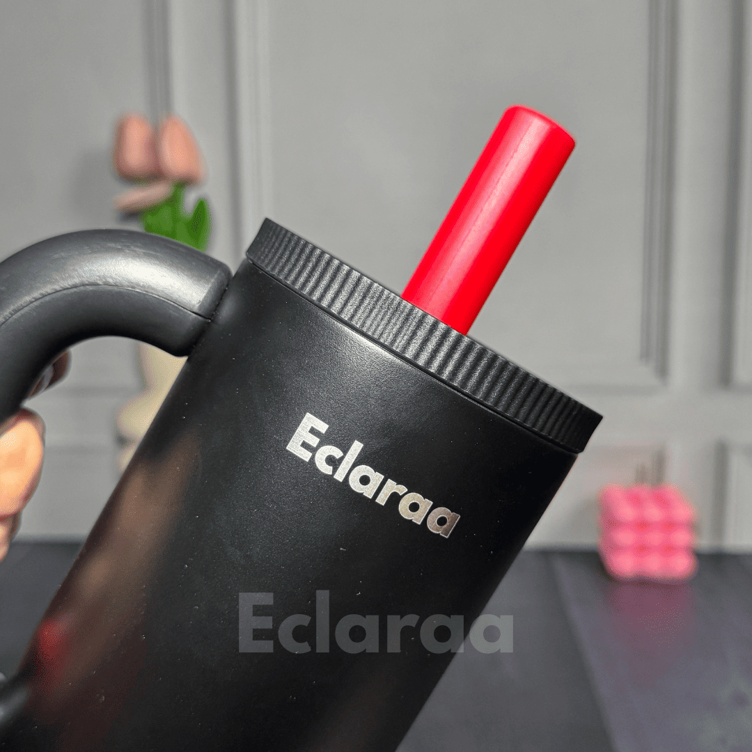 Black Petron Tumbler 1200ml – Side View Stainless Steel Insulated Tumbler