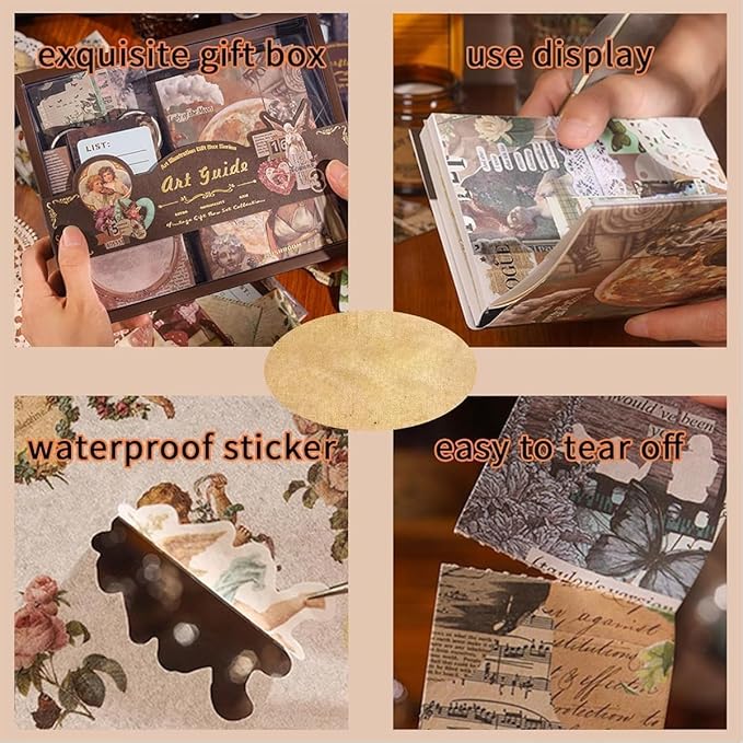 Planner stickers and creative cards included in journaling kit