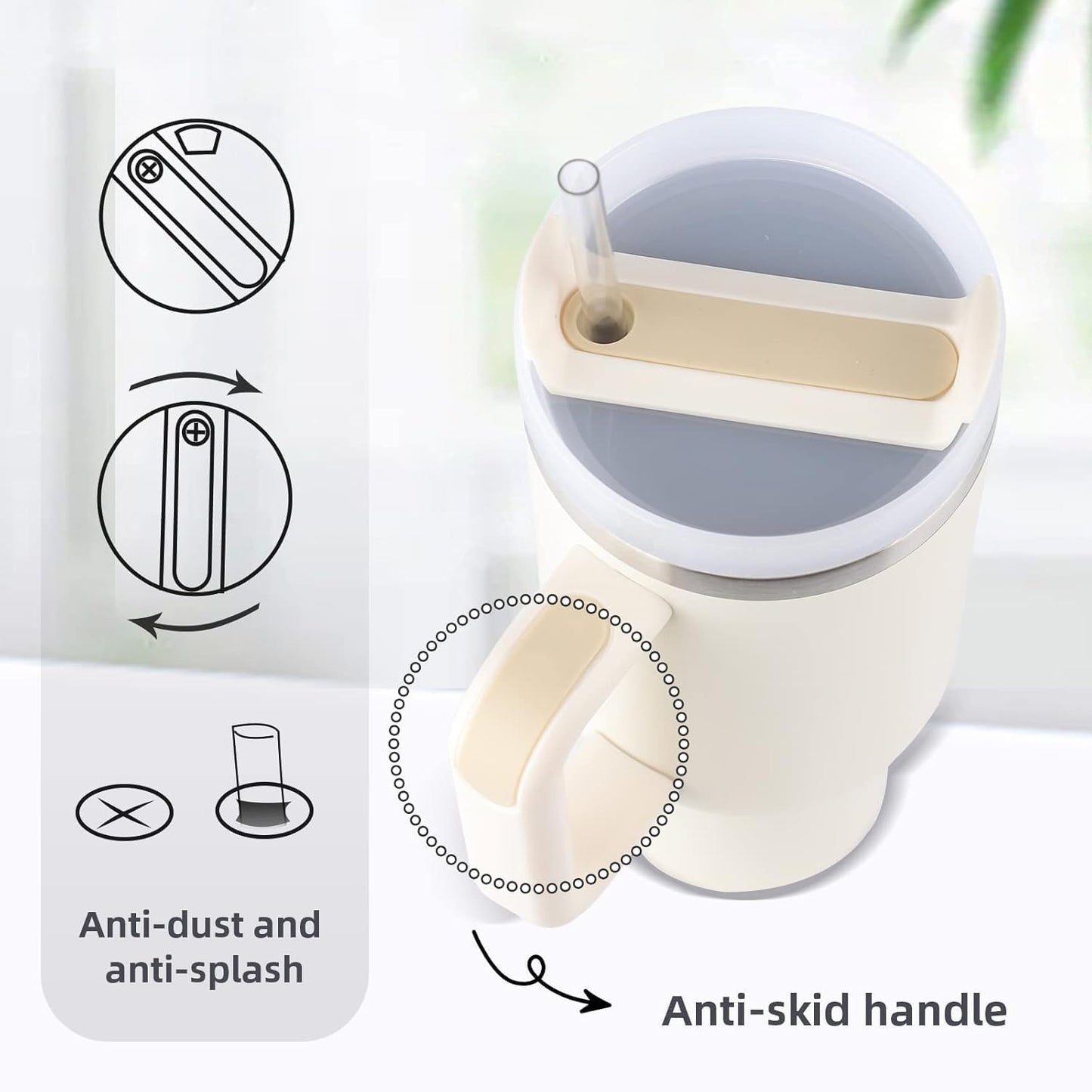 pookie tumbler lid features