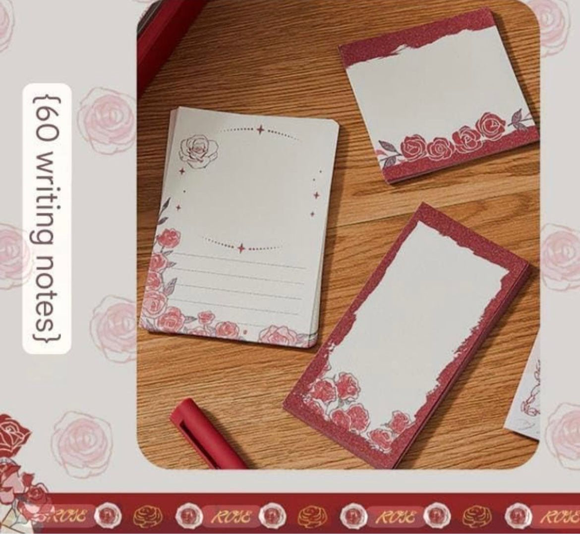 Complete Romantic Manor Journal Kit โ Perfect gift for creatives writing notes