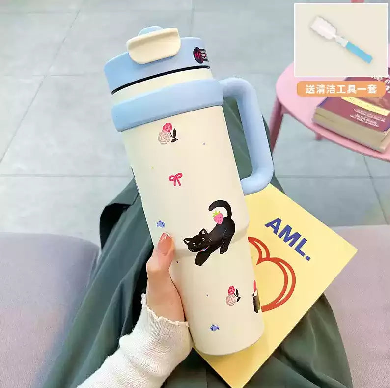 Bing Ba Cups 1000 ml Luxury Thermos Cup – Stainless Steel Sipper