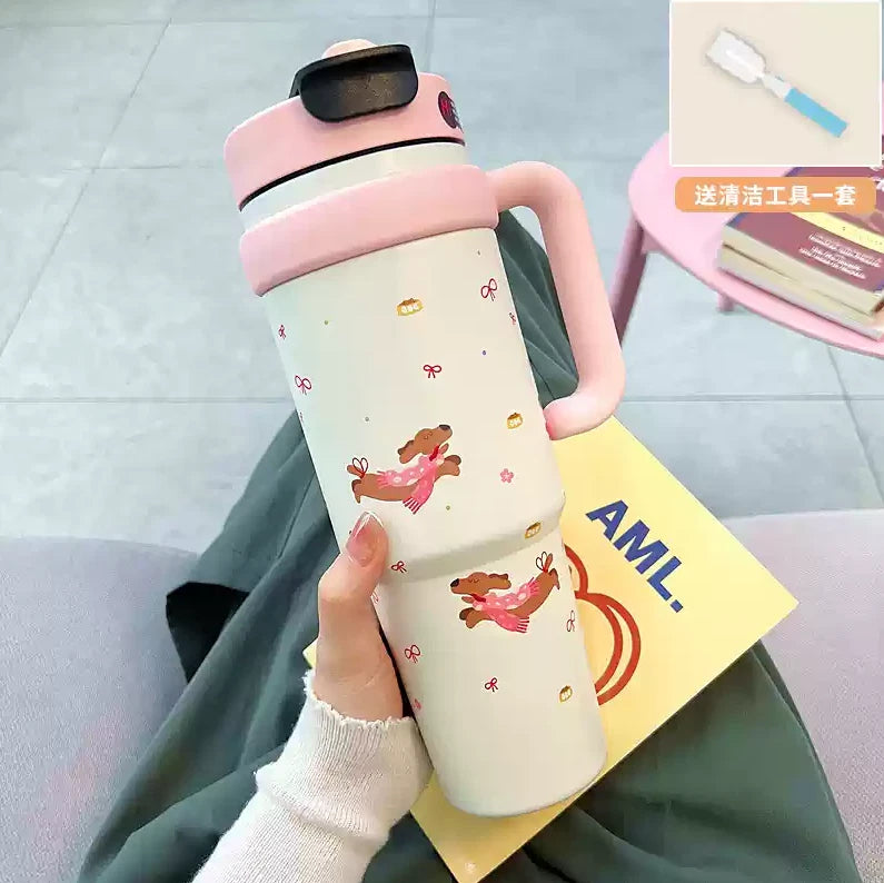 Bing Ba Cups 1000 ml Luxury Thermos Cup – Stainless Steel Sipper
