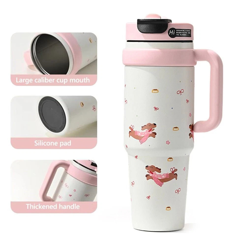 Bing Ba Cups 1000 ml Luxury Thermos Cup – Stainless Steel Sipper