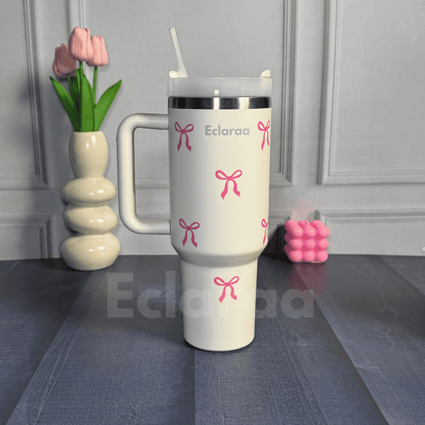 trending Pookie tumbler 1200ml with lid and straw