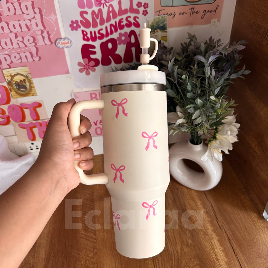 pookie tumbler 1200ml isolated stainless steel tumbler best for gifting girls 
