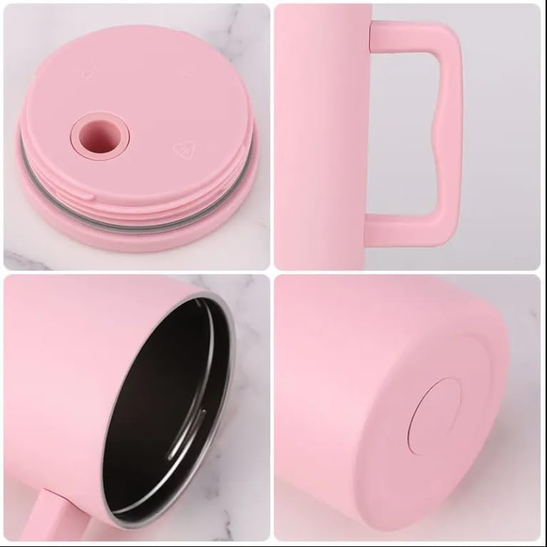 Bliss 40oz Steel Tumbler – Leak-Resistant Insulated Cup with Straw & Lid