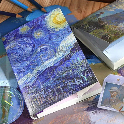 Van Gogh – The Starry Night Journaling & Scrapbooking Kit |164-Piece Set