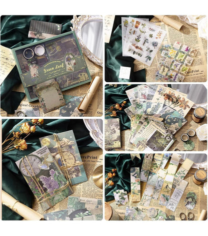 Green Leaf - Journaling & Scrapbooking Kit |164-Piece Set