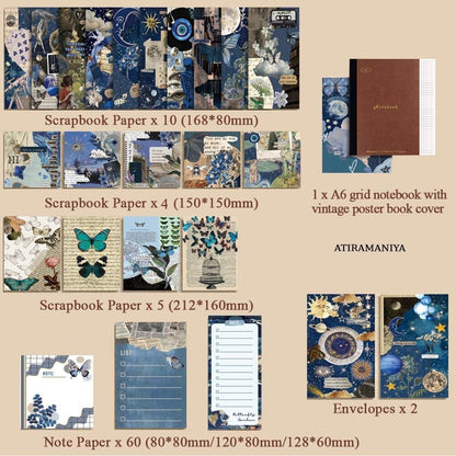 Butterfly Garden Scrapbooking Kit full set with 160+ supplies