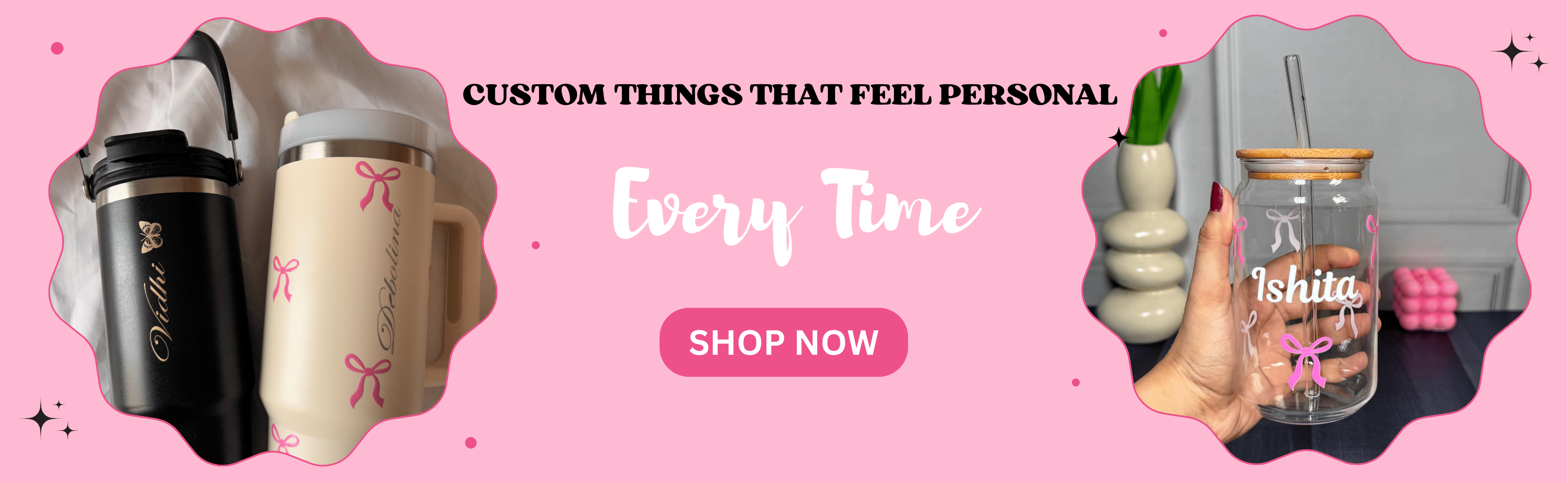 eclaraa best custom tumbler and sipper with straw and lid for gifting