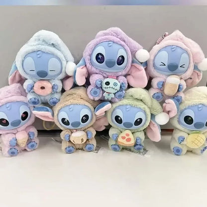 Kawaii Stitch plush from Miniso blind box collection, perfect for keychains and bag charms